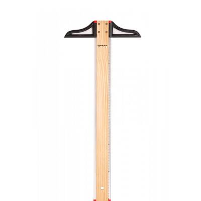 Hidex Wooden T-Square 60 cm (Removable Cap, Fabric Cover) (1)