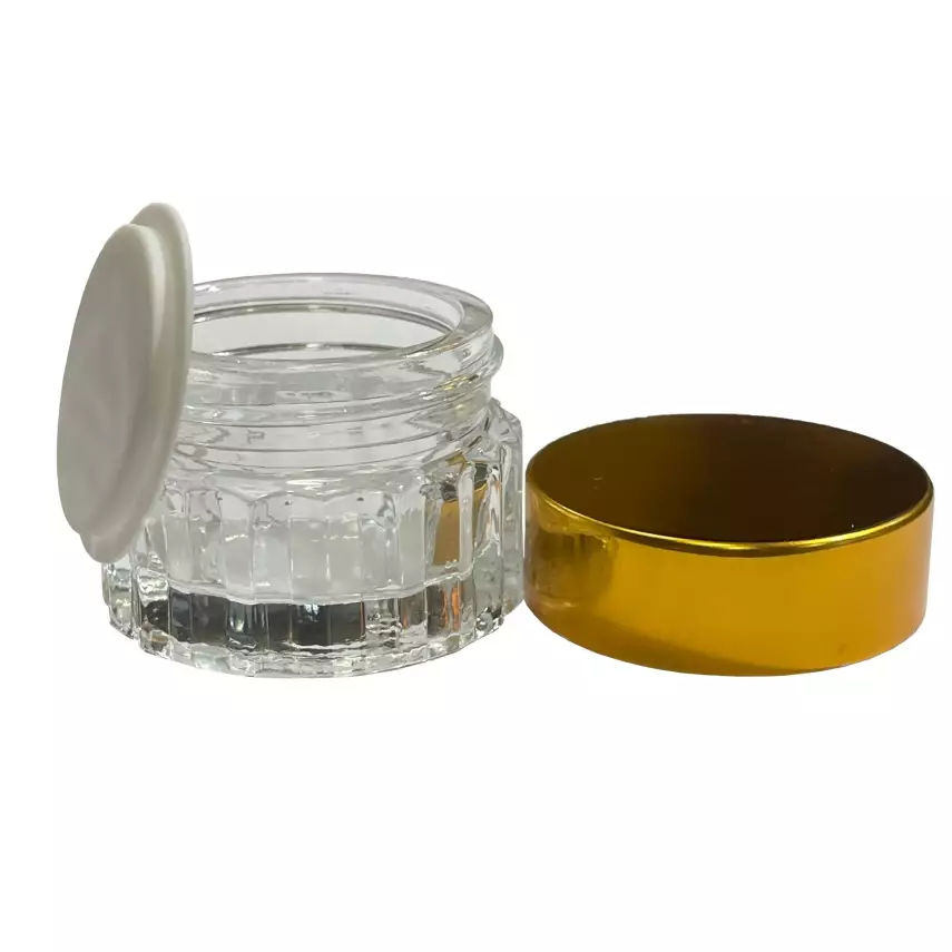 Hokka Altın Kapaklı Kristal Camlı 15 ml - 2