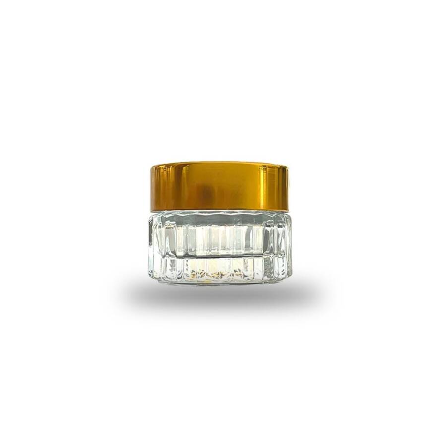 Hokka Altın Kapaklı Kristal Camlı 15 ml - 1