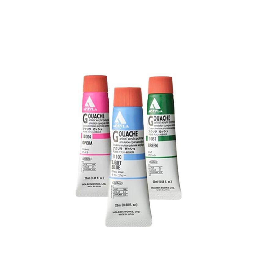 Holbein Acrylic Gouache Paint - 1