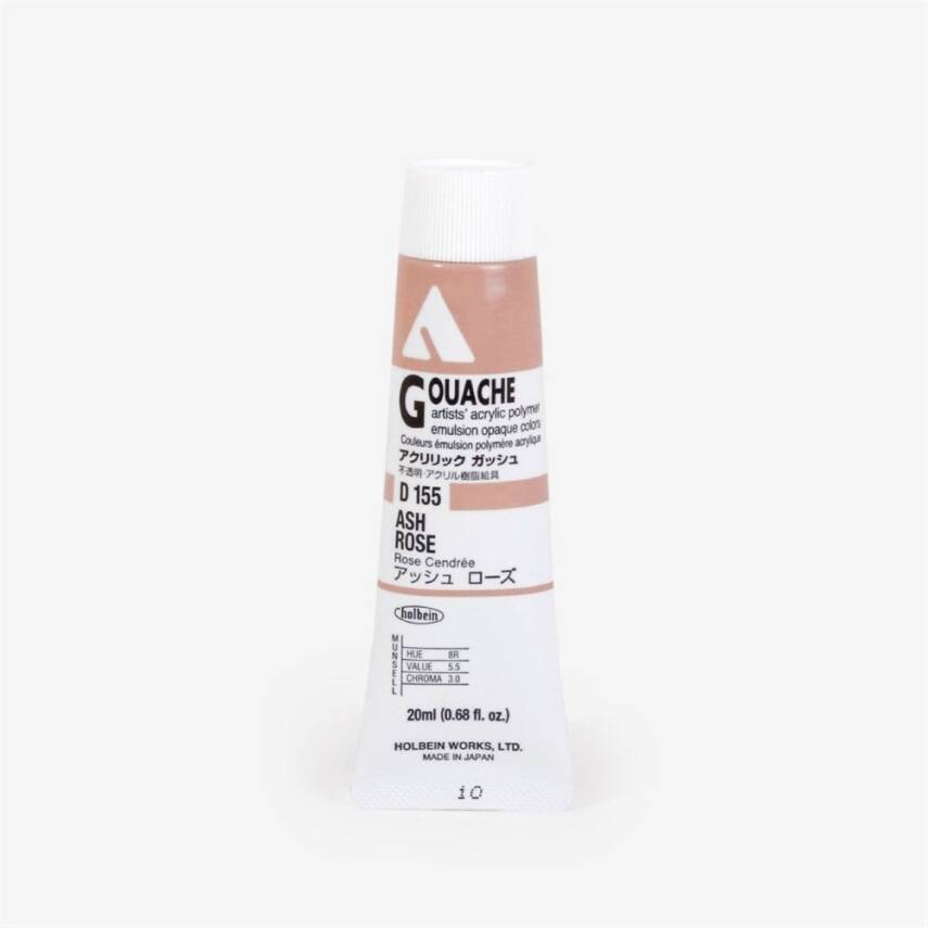 Holbein Akrilik Guaj Boya 20 ml D155 Ash Rose - 1
