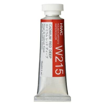 Holbein Watercolor Paint 15ml Cadmium Red Deep W215