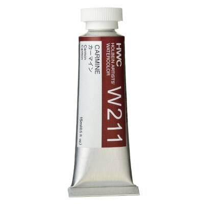 Holbein Watercolor Paint 15ml Carmine W211