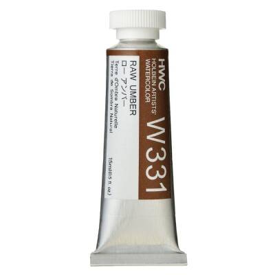 Holbein Watercolor Paint 15ml Raw Umber W331