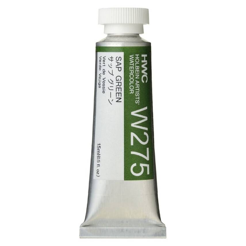 Holbein Watercolour Paint 15ml Sap Green W275 - 1