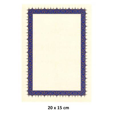 Illuminated Facsimile Paper 15X20 cm No:01