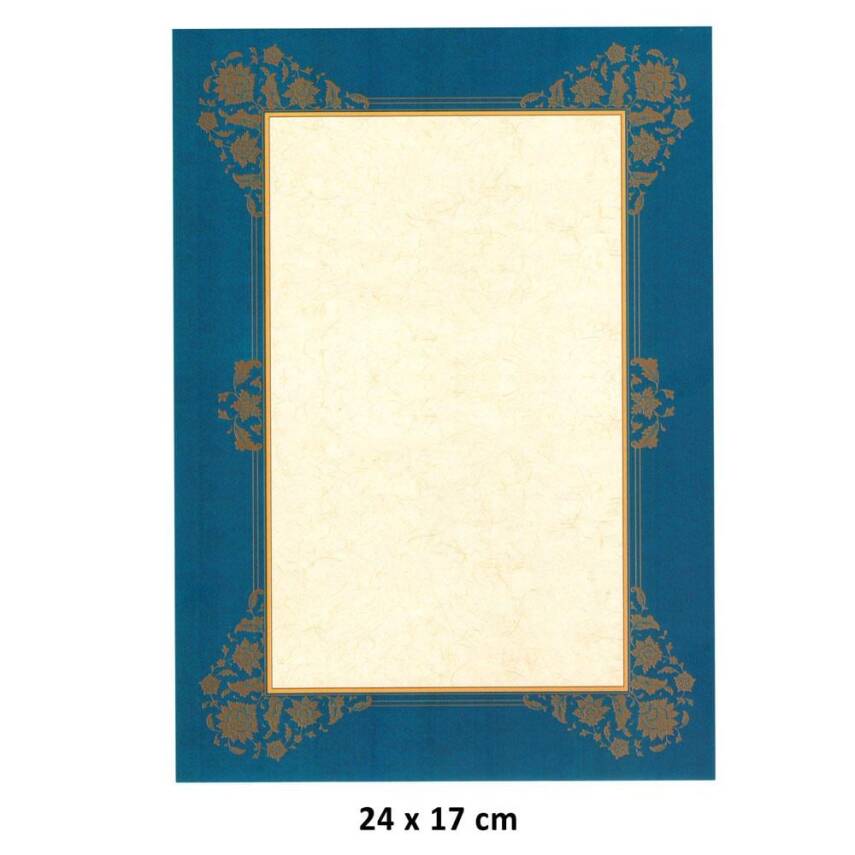 Illuminated Facsimile Paper 17x24 cm No:107 - 1
