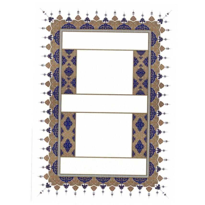 Illuminated Facsimile Paper 46x68 cm No: 51 - 1