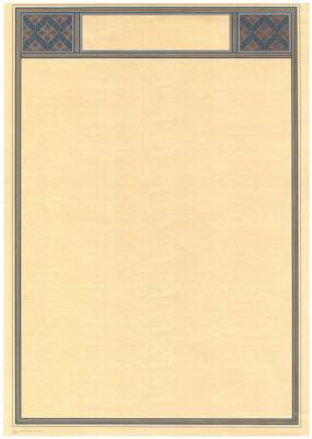 Illuminated Facsimile Paper A4 No: 04 - 2