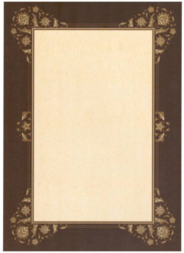 Illuminated Facsimile Paper A4 No:104 - 1