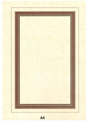 Illuminated Facsimile Printed A4 Paper