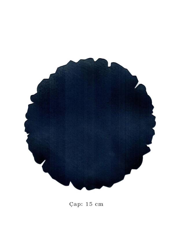 Illumination and Miniature Paper Dark Blue, Starch, Round 15 cm - 1