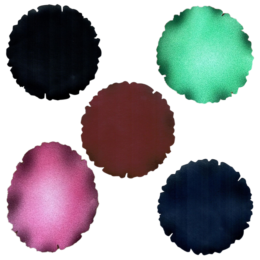 Illumination and Miniature Paper Mixed Colors, Starch Ahar Round 12 cm - 1