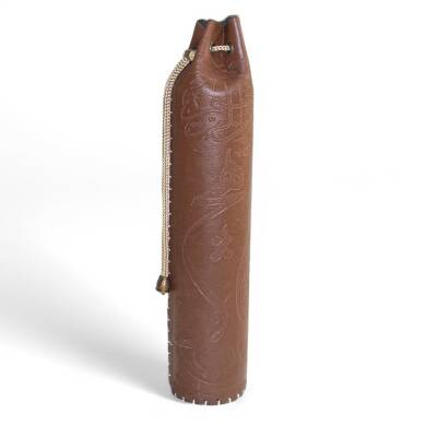Iranian Basmala Imitation Leather Case Tan