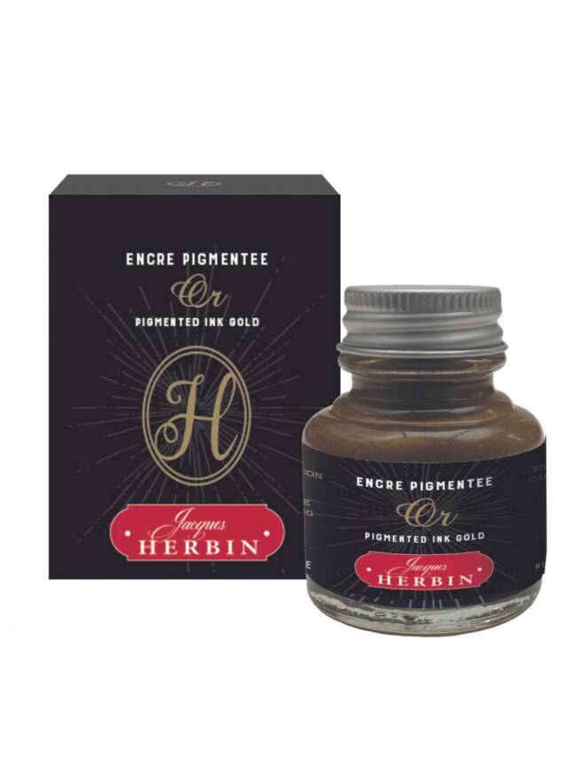 J. Herbin Calligraphy Ink 30 ml 13504T Gold - 1