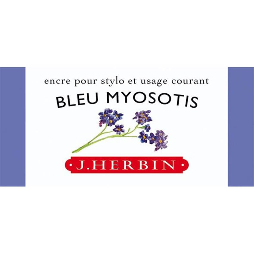 J. Herbin D Dolma Kalem Şise Mürekkep 30 ml 13015T Bleu Myosotis - 1