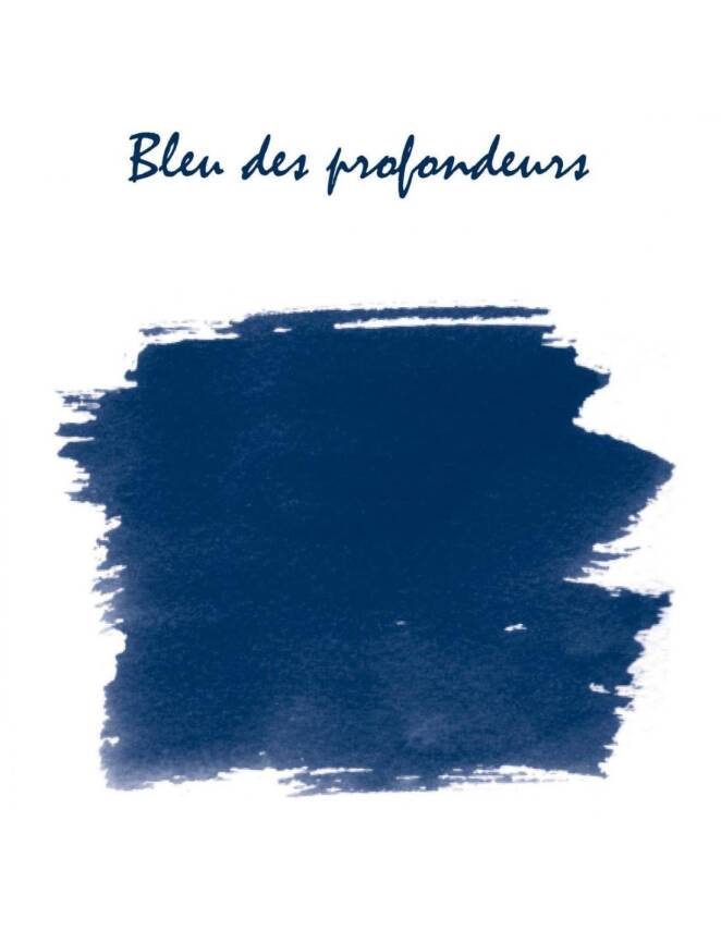 J. Herbin D Dolma Kalem Şise Mürekkep 30 ml 13018T Bleu Des Profondeurs - 2