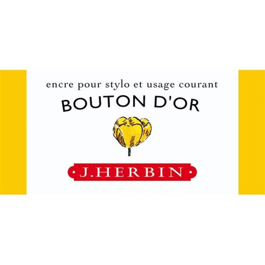 J. Herbin D Dolma Kalem Şise Mürekkep 30 ml 13053T Bouton D'Or - 1