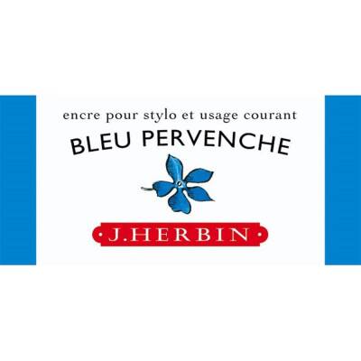 J. Herbin D Fountain Pen Bottle Ink 30 ml 13013T Bleu Pervenche