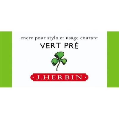 J. Herbin D Fountain Pen Bottle Ink 30 ml 13031T Prairie Green