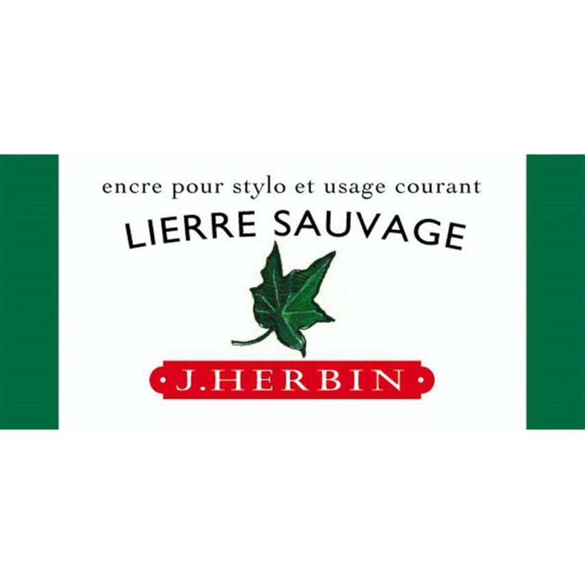 J. Herbin D Fountain Pen Bottle Ink 30 ml 13037T Lierre Sauvage - 1