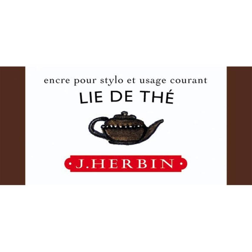 J. Herbin D Fountain Pen Bottle Ink 30 ml 13044T Lie De The - 1