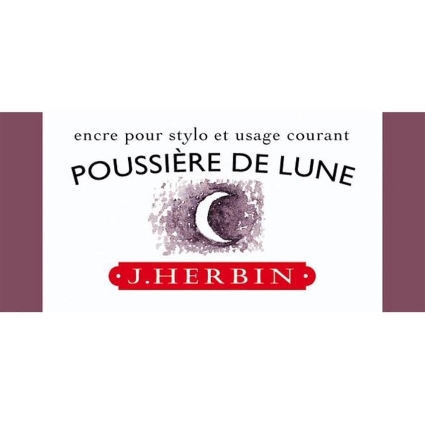 J. Herbin D Fountain Pen Bottle Ink 30 ml 13048T Poussiere De Lune - 1