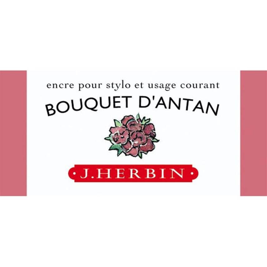 J. Herbin D Fountain Pen Bottle Ink 30 ml 13064T Bouquet D'Antan - 1