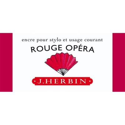 J. Herbin D Fountain Pen Bottle Ink 30 ml 13068T Rouge Opera