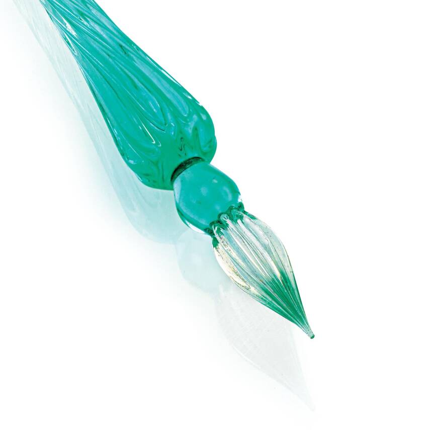 J. Herbin Glass Pen Turquoise - 3