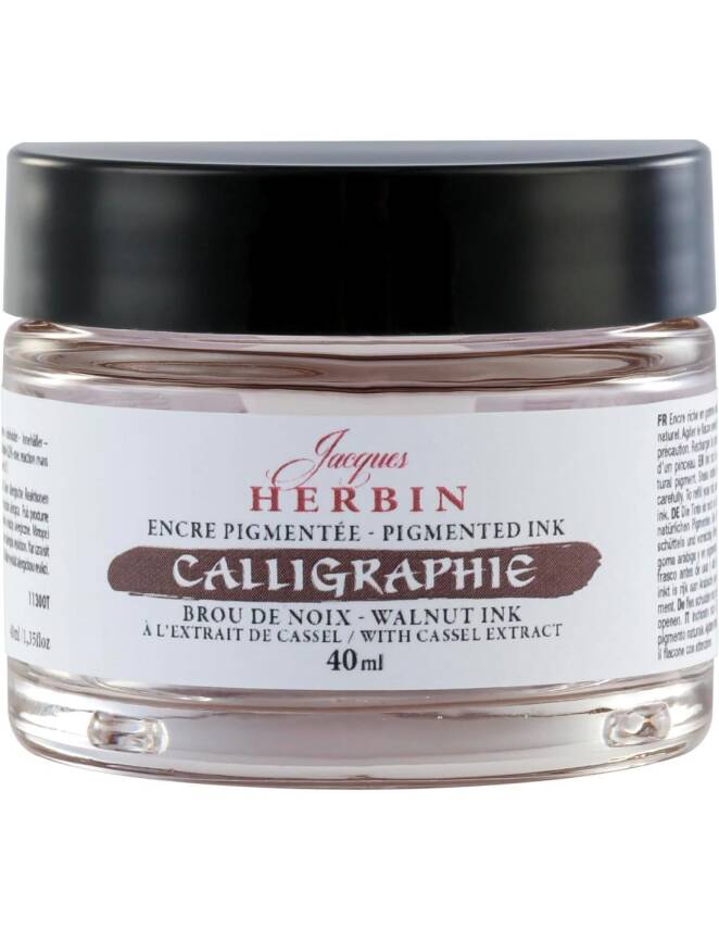 J.Herbin Kaligrafi Mürekkebi Ceviz 40 ml - 1