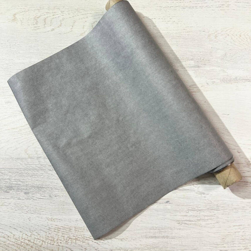 Yağsız Karbon Kağıdı Gri 1 Metre - 1