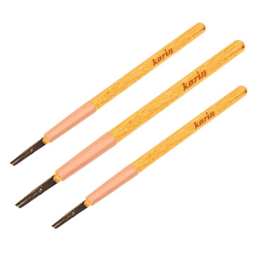 Karin Abanoz Ağacı Talik Hat Kalemleri - 1