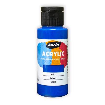 Karin Acrylic Paint 401 Blue 50 ml
