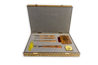 Karin Agate Burnisher Set 5 Pieces in Box - 7