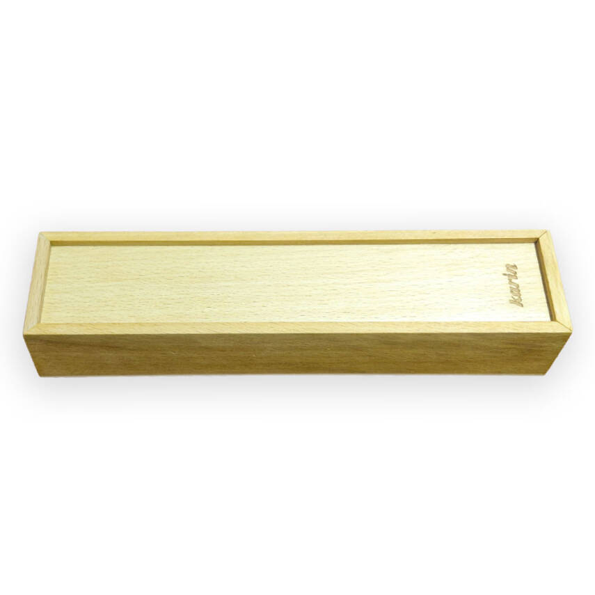 Karin Ahşap Malzeme Kutusu Sürgülü Kapaklı - 2