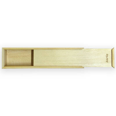 Karin Ahşap Malzeme Kutusu Sürgülü Kapaklı - 4