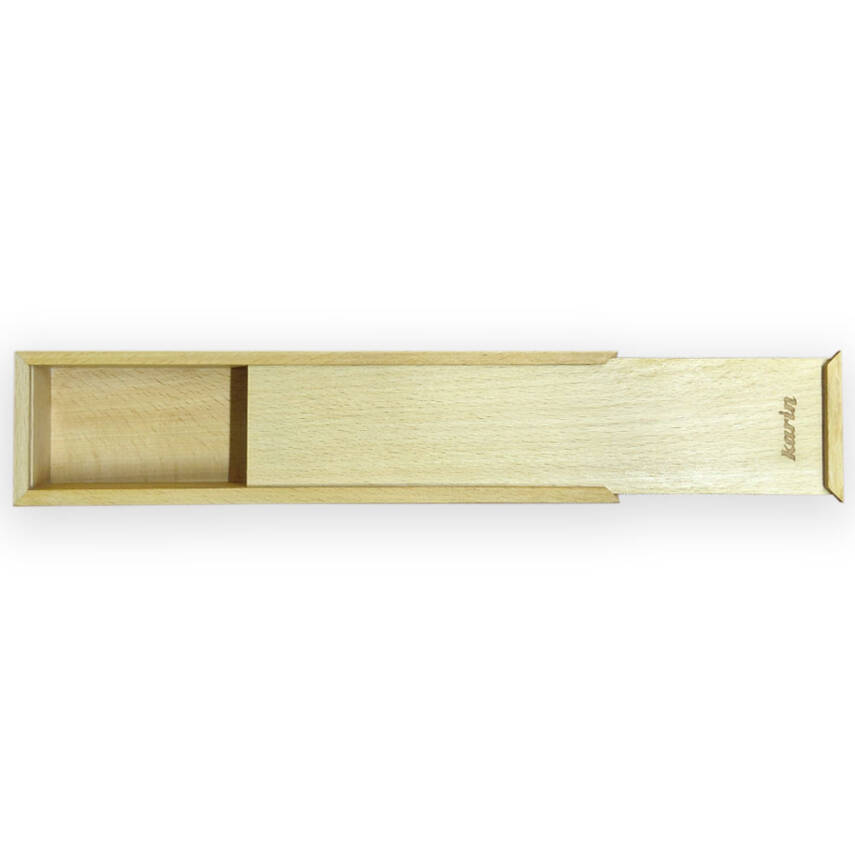 Karin Ahşap Malzeme Kutusu Sürgülü Kapaklı - 4