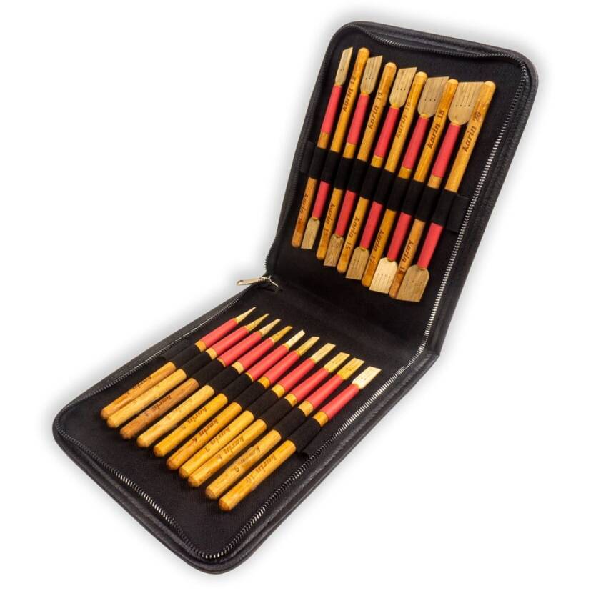 Karin Bambu Ağacı Kalem Seti Çantalı (1 mm - 20 mm) - 3