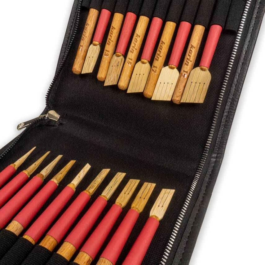 Karin Bambu Ağacı Kalem Seti Çantalı (1 mm - 20 mm) - 4