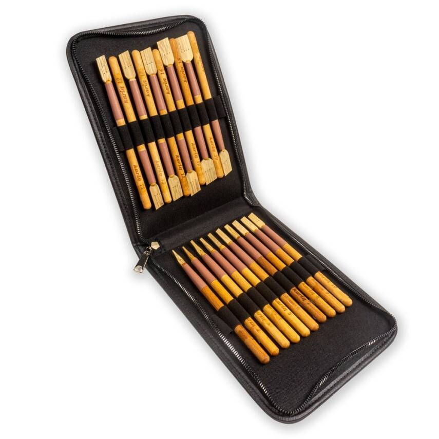 Karin Bambu Ağacı Talik Kalem Seti Çantalı (1 mm - 20 mm) - 1