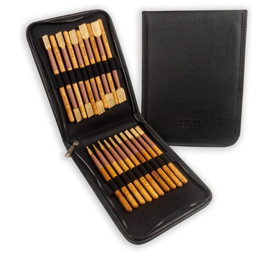 Karin Bambu Ağacı Talik Kalem Seti Çantalı (1 mm - 20 mm) - 2