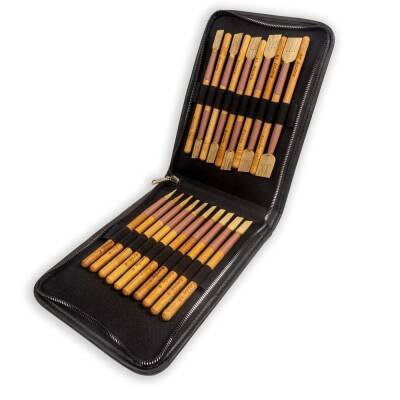 Karin Bambu Ağacı Talik Kalem Seti Çantalı (1 mm - 20 mm) - 3