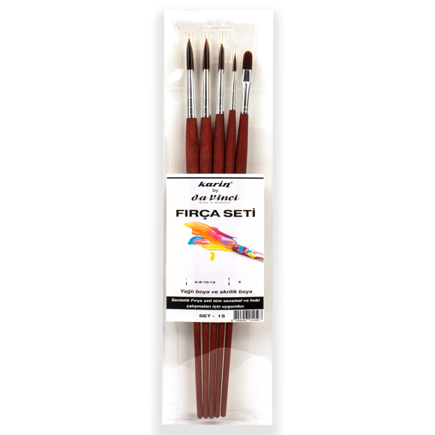 Karin by Da Vinci Multi-Purpose Brush Set No: 15 - 3