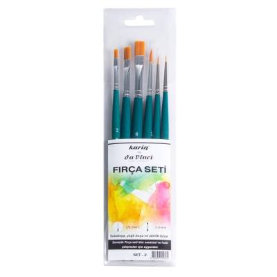 Karin by Da Vinci Multi-Purpose Brush Set No: 2 - 3