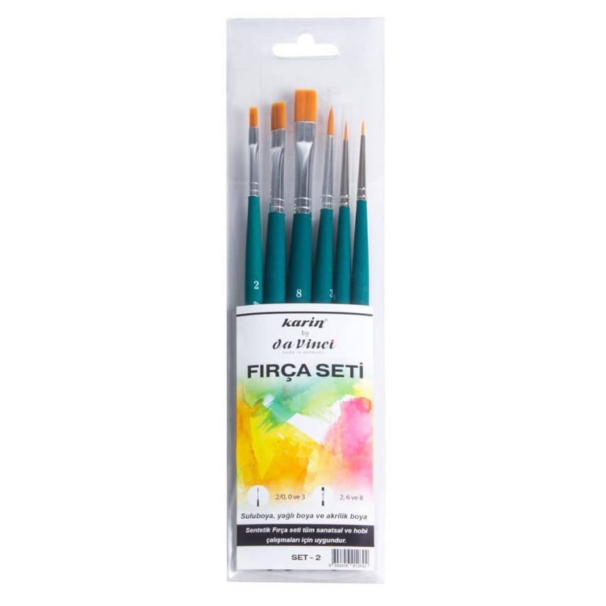 Karin by Da Vinci Multi-Purpose Brush Set No: 2 - 3