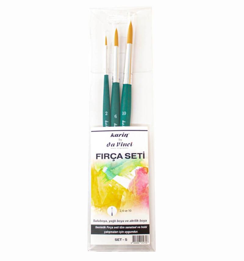 Karin by Da Vinci Multi-Purpose Brush Set No: 5 - 6