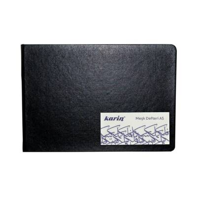 Karin Calligraphy and Practice Notebook Cream 140 gsm 80 Sheets A5 Black