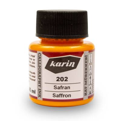 Karin Calligraphy Ink 202 Saffron 45 ml