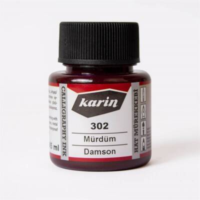 Karin Calligraphy Ink 302 Plum 45 ml